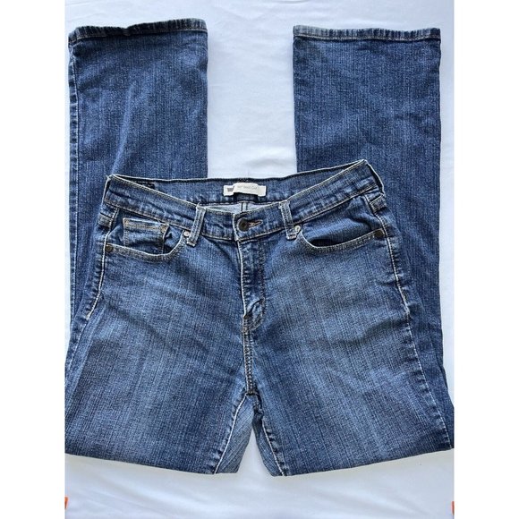 Levi’s 515 Bootcut Medium Wash Denim Jeans Size 10M W30 X L32 Stretch EUC - Picture 6 of 16